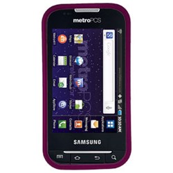 Samsung Compatible Rubberized Snap-on Cover - Pink FS-SAR910-RPI