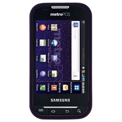 Samsung Compatible Rubberized Snap-on Cover - Purple FS-SAR910-RPP