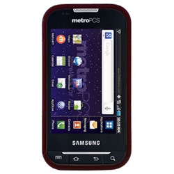 Samsung Compatible Rubberized Snap-on Cover - Red FS-SAR910-RRD
