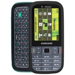 Samsung Compatible Rubberized Snap-on Cover - Black  FS-SAT379-RBK