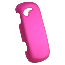 Samsung Compatible Rubberized Snap-on Cover - Pink  FS-SAT479-RPI