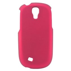 Samsung Compatible Rubberized Snap-on Cover - Pink  FS-SAT589-RPI