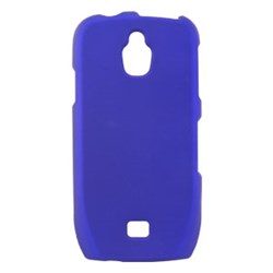 Samsung Compatible Rubberized Snap-on Cover - Blue  FS-SAT759-RBU