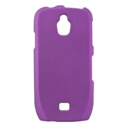 Samsung Compatible Rubberized Snap-on Cover - Purple  FS-SAT759-RPP