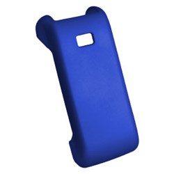 Samsung Compatible Rubberized Snap-on Cover - Blue FS-SAU320-RBU