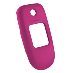 Samsung Compatible Rubberized Snap-on Cover - Pink FS-SAU360-RPI