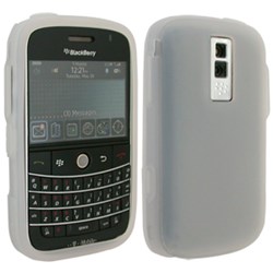 Blackberry Compatible Silicone Skin Cover - Transparent Clear  ILS-BB9000-TCL