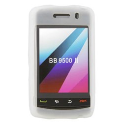 Blackberry Compatible Silicone Skin Cover - Transparent Clear  ILS-BB9550-TCL