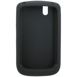 Blackberry Compatible Silicone Skin Cover - Black  ILS-BB9630-BK