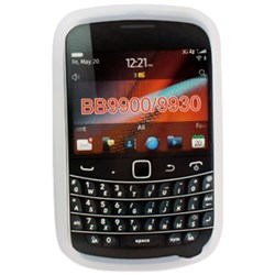 Blackberry Compatible Silicone Skin Cover - Transparent Clear  ILS-BB9900-TCL