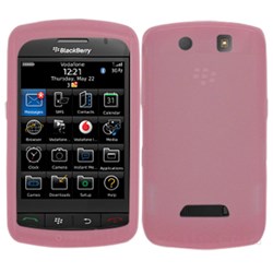 Blackberry Compatible Silicone Skin Cover - Pink  ILS-BBSTORM-PI