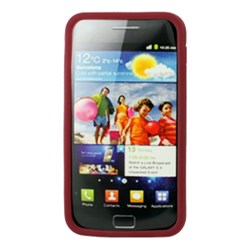 Samsung Compatible Silicone Skin Cover - Dark Red ILS-SAD710-RD