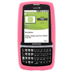 Samsung Compatible Silicone Skin Cover - Pink ILS-SAM580-PI