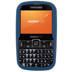 Samsung Compatible Silicone Skin Cover - Navy Blue ILS-SAR380-BU