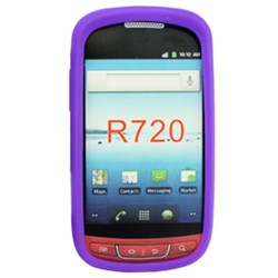 Samsung Compatible Silicone Skin Cover - Purple ILS-SAR720-PP