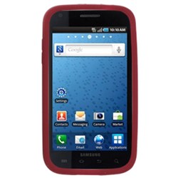 Samsung Compatible Silicone Skin Cover - Dark Red  ILS-SAT989-RD