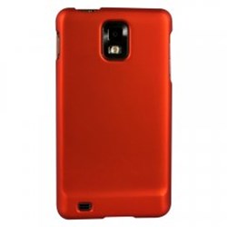 Samsung Compatible Rubberized Protective Cover - Orange INFUSERUBOR