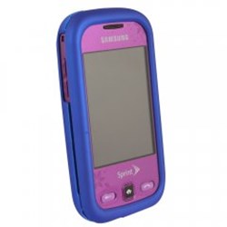 Samsung Compatible Rubberized Protective Cover - Dark Blue  M380RUBDKBL
