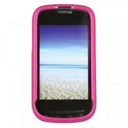 Samsung Compatible Rubberized Protective Cover - Dark Pink M930RUBDKPK