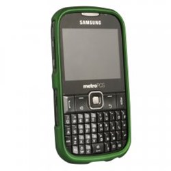 Samsung Compatible Rubberized Protective Cover - Green R380RUBGR