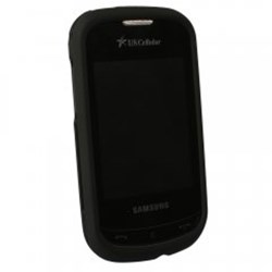 Samsung Compatible Rubberized Protective Cover - Black  R640RUBBK