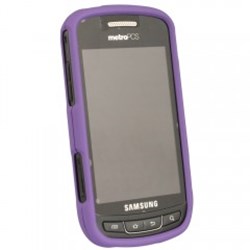 Samsung Compatible Rubberized Protective Cover - Purple R720RUBPU