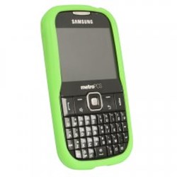 Samsung Compatible Silicone Gel Cover - Green SILR380GR