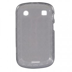 Blackberry Compatible TPU Interlock Pattern Cover - Smoke  TPUBB9900SM