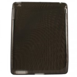 Apple Compatible Bubble Pattern TPU Cover - Smoked TPUIPAD2SMBB