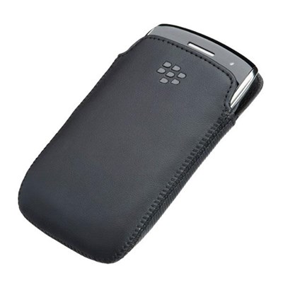 Blackberry Original Leather Pocket - Black  ACC-39404-301
