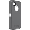 Apple Compatible Otterbox Defender Case and Holster - White and Grey  APL2-I4SUN-J1-E4OTR Image 1