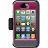 Apple Otterbox Defender Rugged Interactive Case and Holster - Peony Pink and Gunmetal Grey  77-18748 Image 3