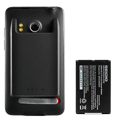 HTC Compatible Seidio Innocell Extended Battery with Door  BACY35HEV4-BK