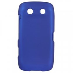 Blackberry Compatible Rubberized Hard Cover - Dark Blue BB9850RUBDKBL