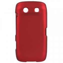 Blackberry Compatible Rubberized Hard Cover - Red  BB9850RUBRD