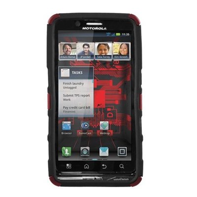 Motorola Compatible Seidio Active Combo - Burgundy   BD2-HK3MTBNC-RD