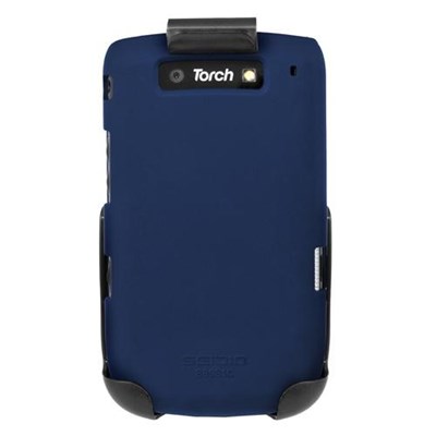 Blackberry Compatible Seidio Surface Combo - Blue  BD2-HR2BB9810-BL