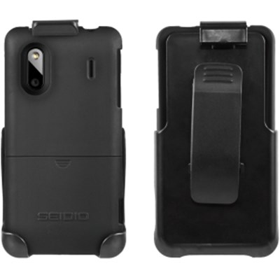 HTC Compatible Seidio Surface Combo Case - Black  BD2-HR3HTKNG-BK