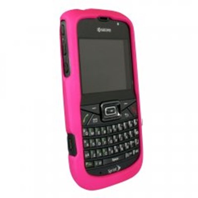 Kyocera Compatible Rubberized Protective Cover - Dark Pink BRIORUBDKPK