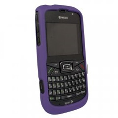 Kyocera Compatible Rubberized Protective Cover - Purple BRIORUBPU