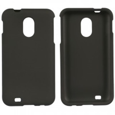 Samsung Compatible Rubberized Protective Cover - Black  EPICTOUCHRUBBK