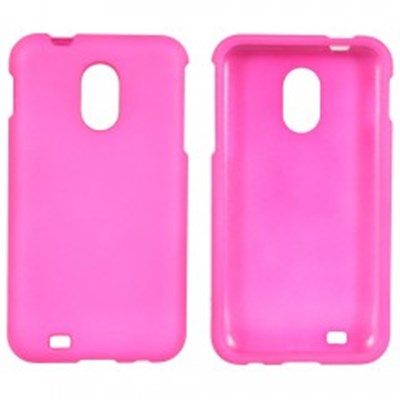 Samsung Compatible Rubberized Protective Cover - Dark Pink EPICTOUCHRUBDKPK