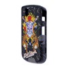 Blackberry Compatible Eric Maaske Snap-On Cover - Double Tiger and Skull ERM-FS-BB96X0-011 Image 1