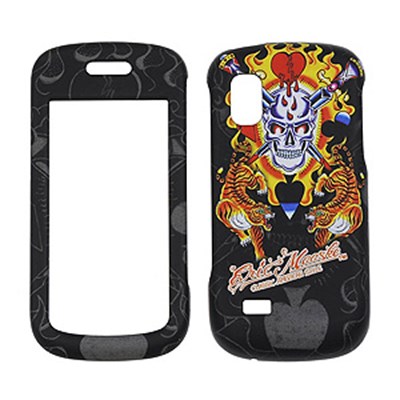 Samsung Compatible Eric Maaske Snap-on Cover - Tiger and Skull ERM-FS-SAA887-011