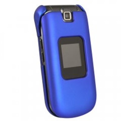 Samsung Compatible Rubberized Protective Case Cover - Dark Blue  FACTORRUBDKBL