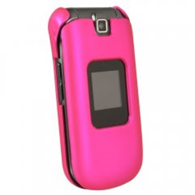 Samsung Compatible Rubberized Protective Case Cover - Dark Pink  FACTORRUBDKPK