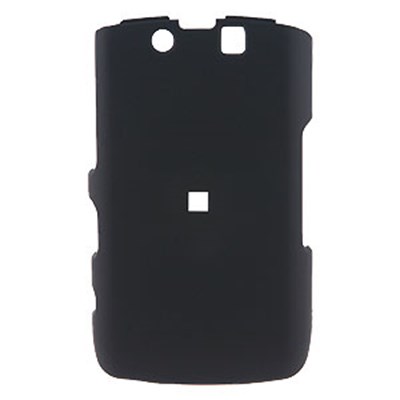 Blackberry Compatible Rubberized Snap-on Cover - Black FS-BB9550-RBK
