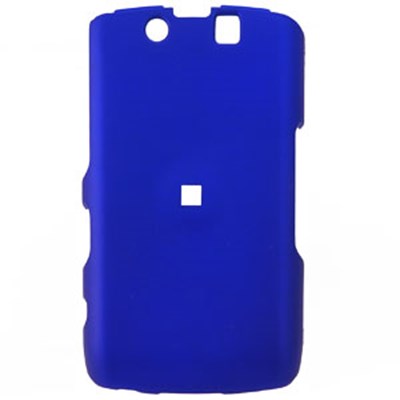 Blackberry Compatible Rubberized Snap-on Cover - Blue FS-BB9550-RBU