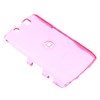 Blackberry Compatible Snap-on Cover - transparent pink FS-BB9550-TPI Image 1