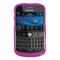 Blackberry Compatible Rubberized Snap-on Cover - Pink FS-BB9900-RPI Image 1